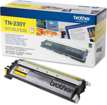 Brother TN-230 Yellow Toner Brother TN-230 Yellow Toner