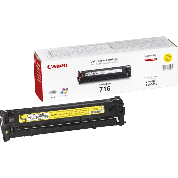 Original Toner für Canon 716 Yellow Original Toner für Canon 716 Yellow