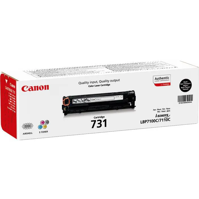 Original Toner für Canon 731 Schwarz