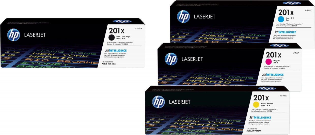 HP 201X Toner Multipack HP 201X Toner Multipack