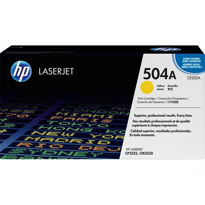 Original HP 504A / CE252A Toner