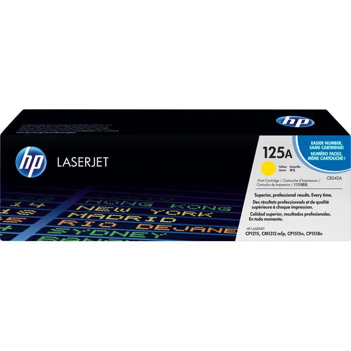 Original HP 125A / CB542A Toner Original HP 125A / CB542A Toner