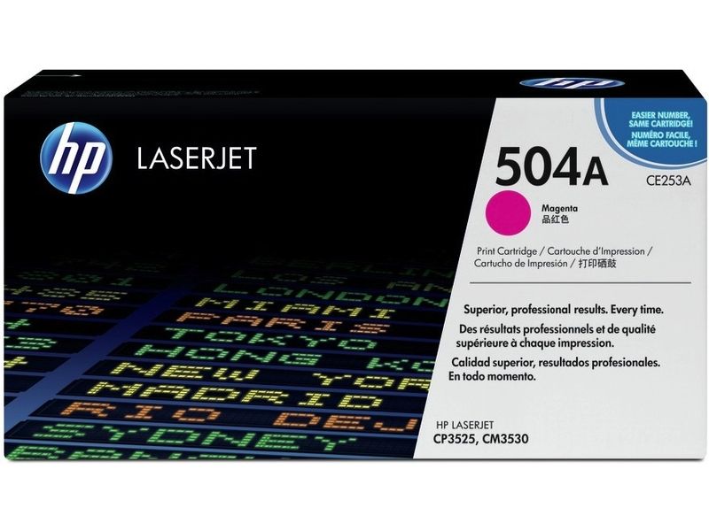 Original HP 504A / CE253A Toner