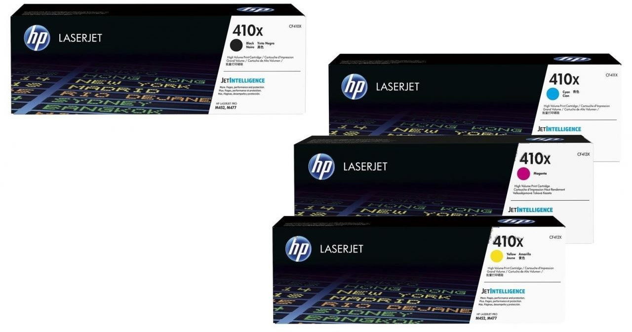 HP 410X MultiPack (CF410X CF411X CF412X CF413X)