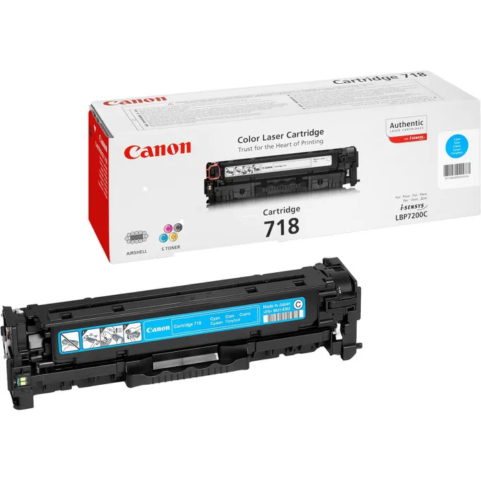 Original Toner für Canon 718 Cyan Original Toner für Canon 718 Cyan