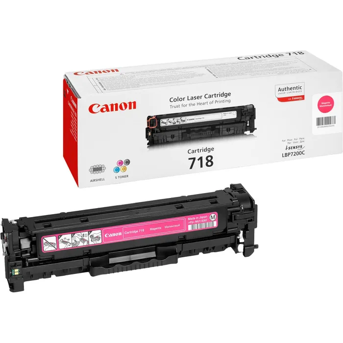 Original Toner für Canon 718 Magenta Original Toner für Canon 718 Magenta