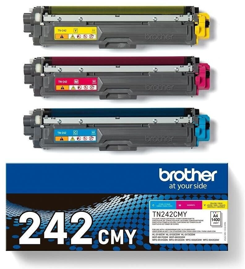Brother TN-242 CMY Value Pack Multipack Brother TN-242 CMY Value Pack Multipack